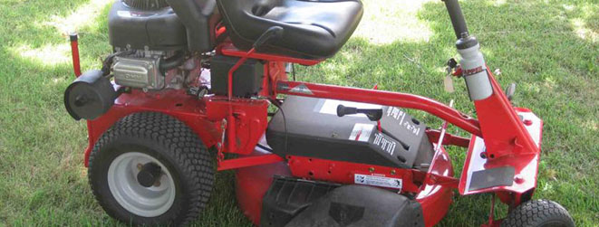 rear engine lawn mower