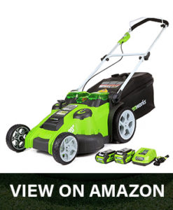 greenworks 25302 lawn mower