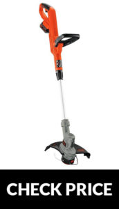 BLACK+DECKER LST300 12-Inch Lithium Trimmer 